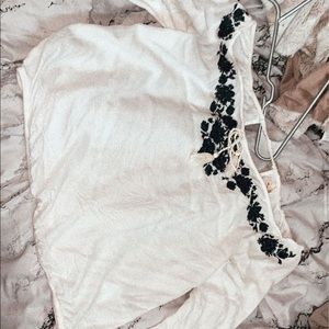 Off the shoulder shirt!